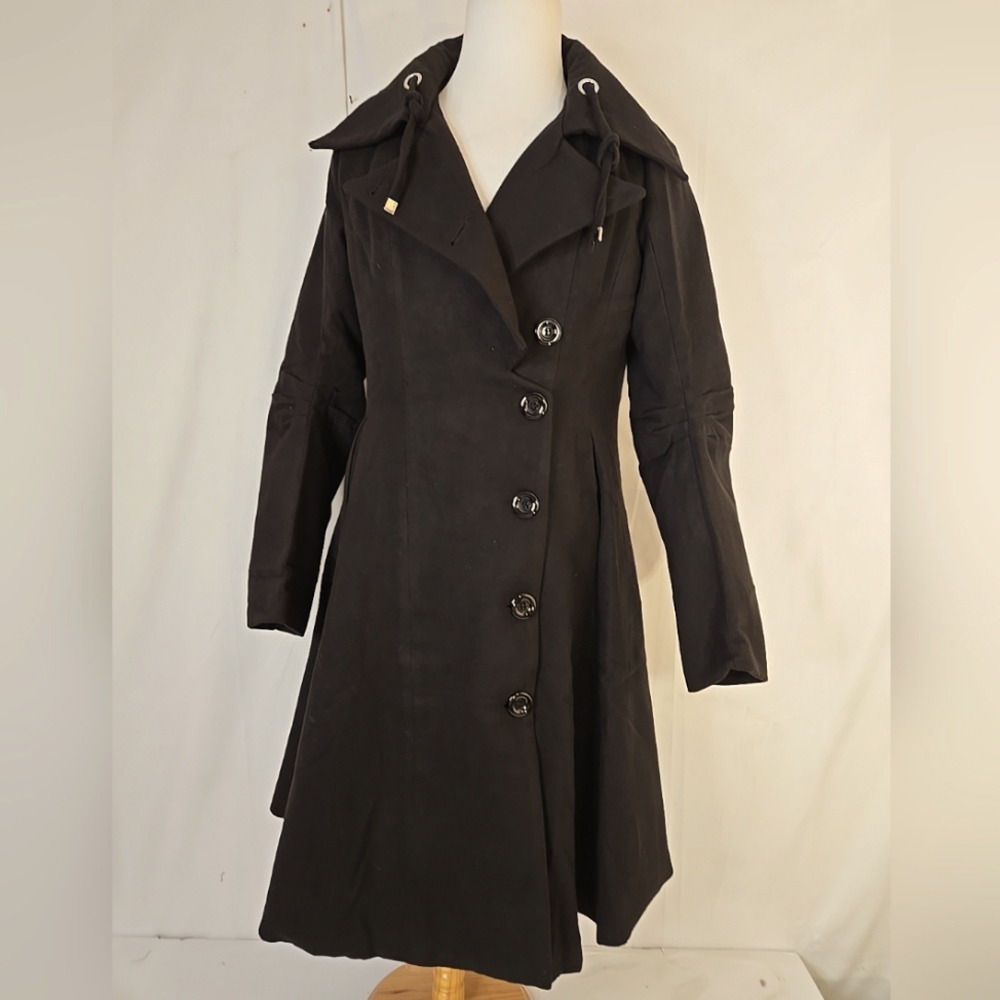 Size XL Foremode Coat, Midi, Hooded, Lined, New
